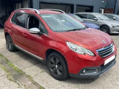 Used Peugeot 2008 Allure 82 HP (60 kW) 2014 Red SUV
