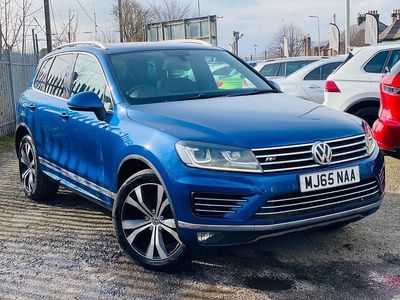 Used VW Touareg R-line 2015 Blue SUV