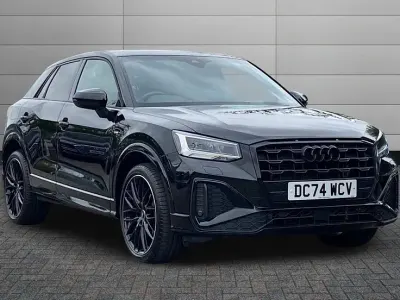 Used Audi Q2 Black Edition 150 HP (110 kW) 2025 Mythos black SUV