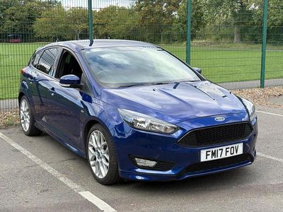 Blue Used 2017 Ford Focus ST-Line Hatchback | £6,840 (Good price)