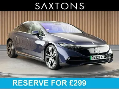 Used Mercedes EQS450+ Luxury 244 kW (333 HP) 2022 Blue Sedan