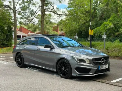 Used Mercedes CLA220 Shooting Brake AMG 2015 Grey Estate