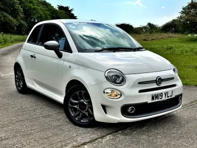 Used Fiat 500 S 69 HP (50 kW) 2019 White Hatchback
