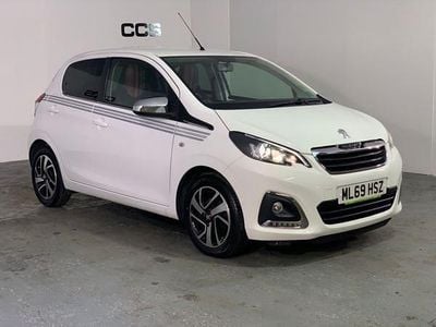 White Used 2019 Peugeot 108 Collection Hatchback | £4,995 (Fair price)