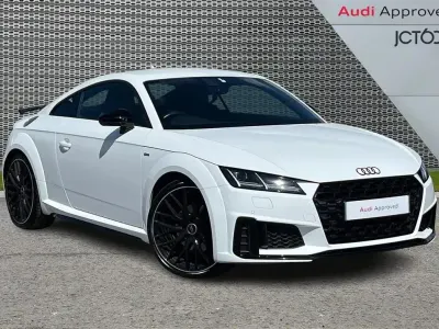 Used Audi TT Black Edition 194 HP (142 kW) 2023 White Coupe