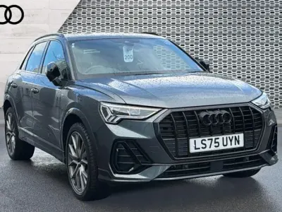 Used Audi Q3 Black Edition 150 HP (110 kW) 2025 Grey SUV