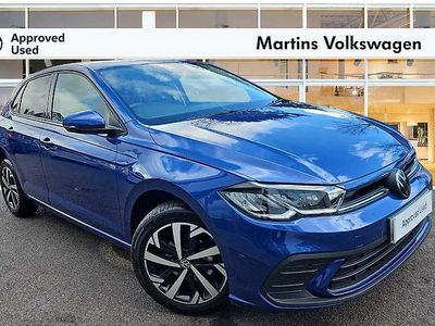 Used VW Polo Match 95 HP (69 kW) 2025 Blue Hatchback