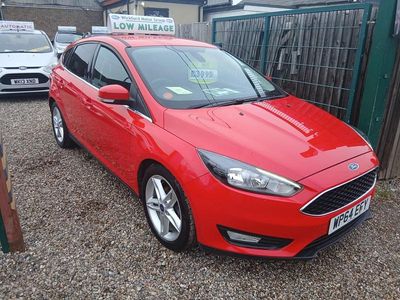 Used Ford Focus Zetec 125 HP (91 kW) 2014 Red Hatchback