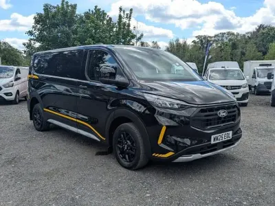 Used Ford Transit Custom 136 HP (100 kW) 2025 Black Van