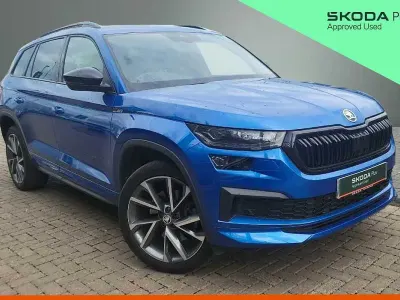 Gebraucht Skoda Kodiaq SportLine 147 PS (108 kW) 2024 Blau SUV