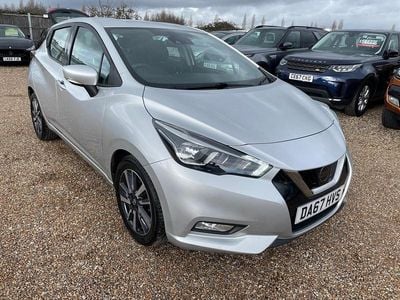 Used Nissan Micra Acenta 71 HP (52 kW) 2017 Silver Hatchback