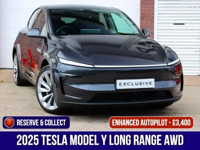 Used Tesla Model Y Long Range AWD 378 kW (514 HP) 2025 Grey SUV