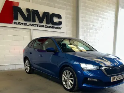 Gebraucht Skoda Scala SE L 115 PS (84 kW) 2019 Blau Kleinwagen