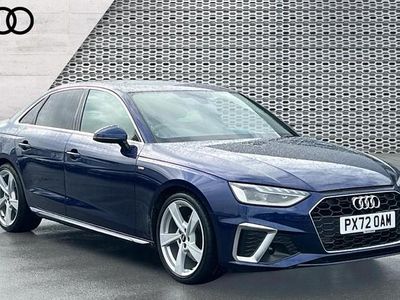 Used Audi A4 S-Line 150 HP (110 kW) 2023 Blue Sedan