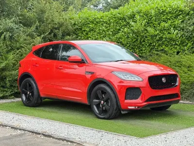 Used Jaguar E-Pace Chequered Flag 2019 Red SUV