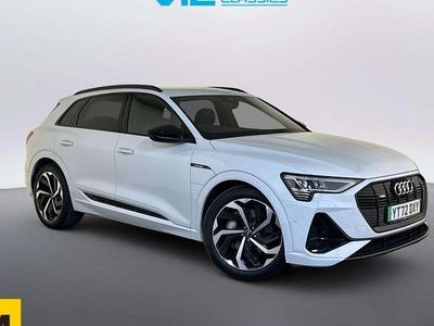 Używany Audi e-tron Black Edition 230 kW (313 KM) 2022 Biały SUV
