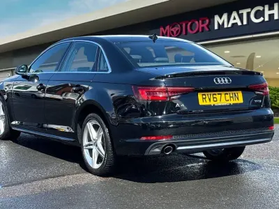 Usado Audi A4 S-Line 150 HP (110 kW) 2017 Preto Sedan