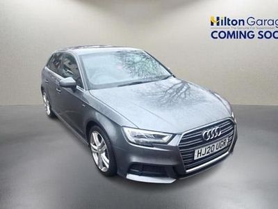 Grey Used 2019 Audi A3 Sportback S-Line Hatchback | £17,050 (Fair price)
