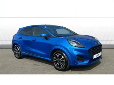 Used Ford Puma ST-Line 123 HP (90 kW) 2020 Blue SUV