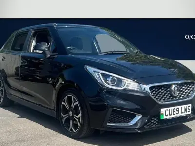 Used MG MG3 Exclusive 106 HP (77 kW) 2019 Black Hatchback