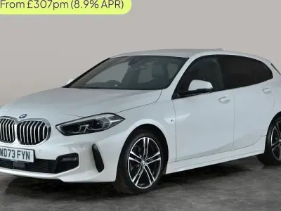 Używany BMW 118 M Sport 136 KM (100 kW) 2023 Biały Hatchback