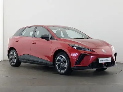 Used MG MG4 EV SE 125 kW (170 HP) 2023 Red Hatchback
