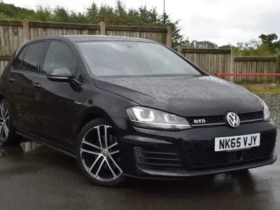Used VW Golf VII GTD 184 HP (135 kW) 2015 Black Hatchback