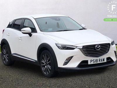 White Used 2018 Mazda CX-3 Inclusive SUV | £12,799 (Fair price)