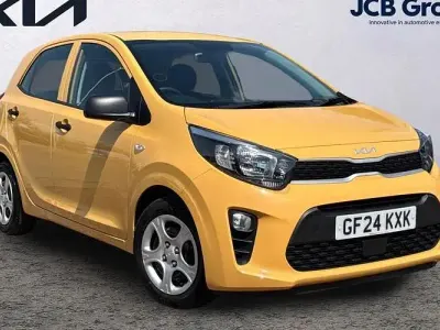 Used Kia Picanto 67 HP (49 kW) 2024 Yellow Hatchback