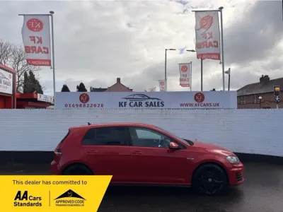 Używany VW Golf VII GTD 184 KM (135 kW) 2016 Czerwony Hatchback
