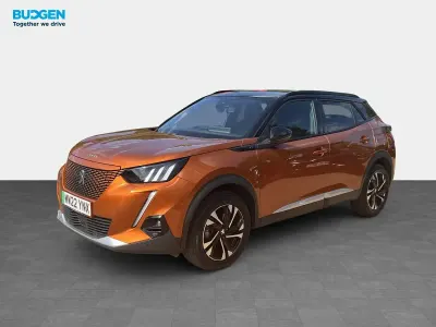 Used Peugeot e-2008 GT 50 kW (68 HP) 2022 Orange SUV