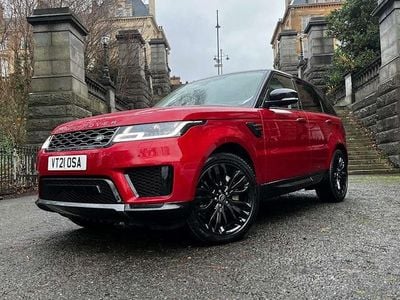 Used Land Rover Range Rover Sport HSE 300 HP (220 kW) 2021 Red SUV