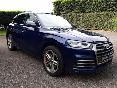 Used Audi Q5 S-Line 190 HP (139 kW) 2017 Blue SUV