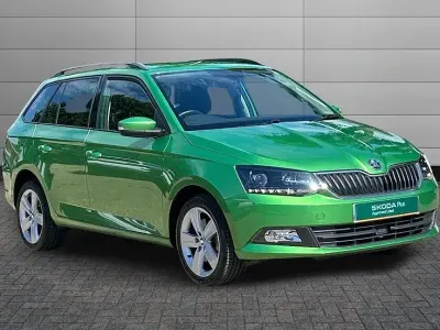 Used Skoda Fabia SE L 110 HP (80 kW) 2017 Green Estate