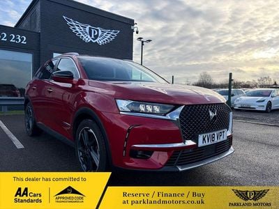 Red Used 2018 DS Automobiles DS7 Crossback Prestige SUV | £12,995 (Fair price)