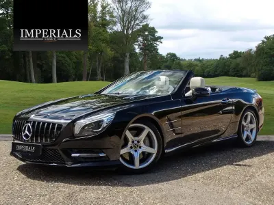 Used Mercedes SL400 AMG 333 HP (244 kW) 2014 Black Cabriolet
