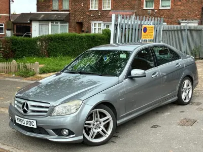 Käytetty Mercedes C350 2010 Hopea Sedan