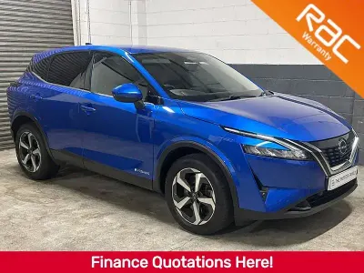 Used Nissan Qashqai N-Connecta 190 HP (139 kW) 2023 Blue SUV