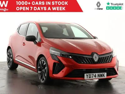Używany Renault Clio V Techno 90 KM (66 kW) 2024 Czerwony Hatchback