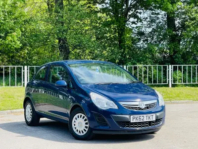 Used Vauxhall Corsa S 65 HP (47 kW) 2012 Blue Hatchback