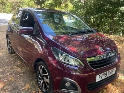Used Peugeot 108 Allure 82 HP (60 kW) 2018 Mauve/purple Hatchback