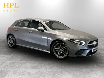 Używany Mercedes A200 AMG line 163 KM (119 kW) 2019 Szary Hatchback