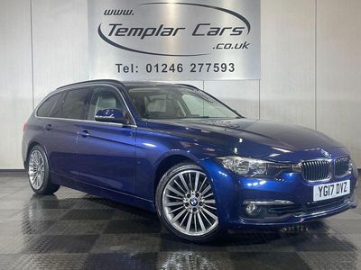 Used BMW 320 Luxury Line 2017 Blue Estate