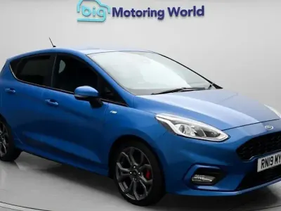 Used Ford Fiesta ST-Line X 140 HP (102 kW) 2019 Blue Hatchback