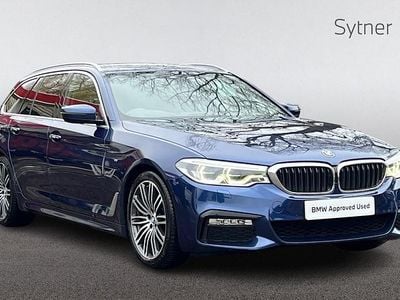 Blue Used 2018 BMW 530 M Sport Estate | £22,750