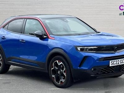 Used Vauxhall Mokka SRi 100 HP (73 kW) 2022 Blue SUV
