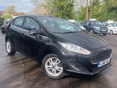 Used Ford Fiesta Zetec 2017 Black Hatchback