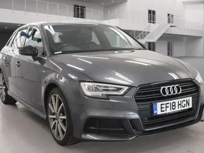 Begagnad Audi A3 Black Edition 116 HK (85 kW) 2018 Sedan