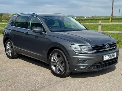 Używany VW Tiguan Match 150 KM (110 kW) 2019 Szary SUV