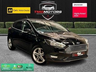 Used Ford Focus Zetec 100 HP (73 kW) 2017 Black Hatchback